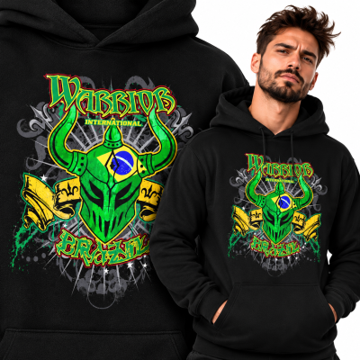 BLUZA Z KAPTUREM  SPORTY WALKI  BRAZIL